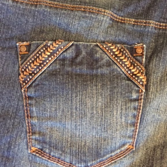 Crop, slimming, dark blue, 14 - Picture 4 of 5